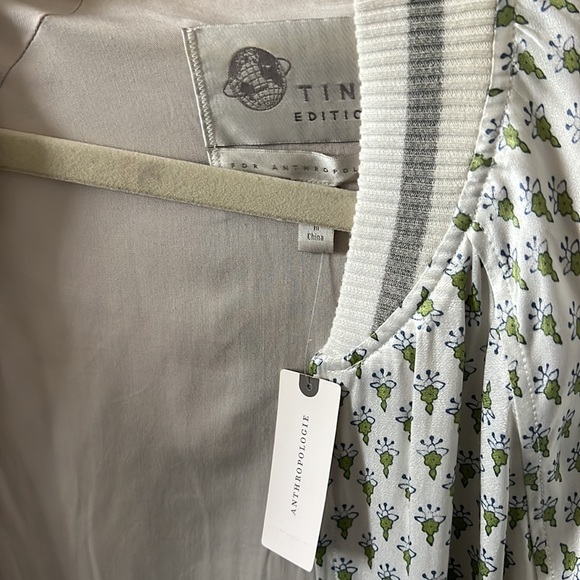 "Anthropologie Tiny Embroidered Bomber Jacket small - Picture 5 of 5